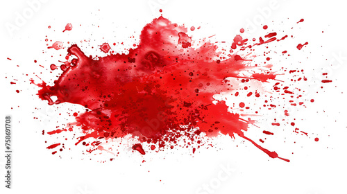 blood or paint splatters isolated on white background,graphic resources,halloween concept 