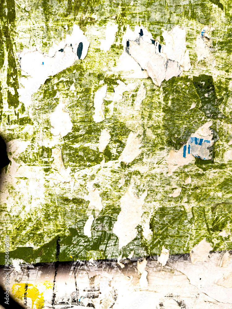Fototapeta premium Grunge asphalt or concrete wall as background frame