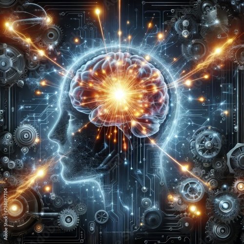 Cognitive Singularity - Merging Minds and Machines. Super subconscious Mind