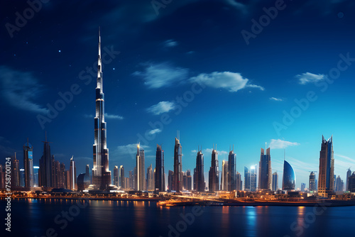 Dubai's Magnificent Skyline: A Symphony of Architectural Brilliance and Technological Superiority