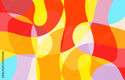 Colorful Abstract background design, vector art