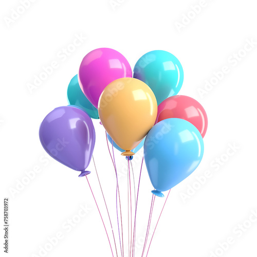 balloon, party, birthday, celebration, balloons, decoration