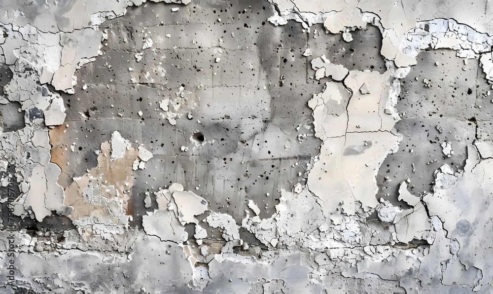 Obraz premium concrete wall background, Generative AI