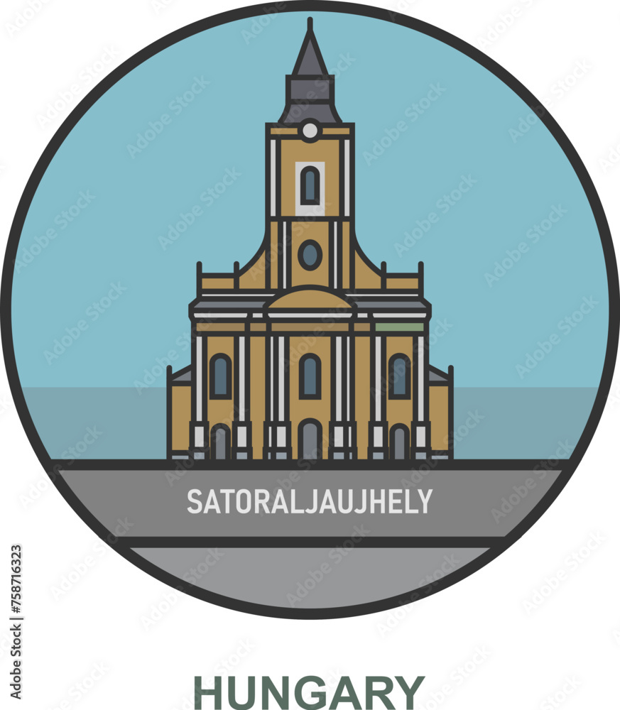 Satoraljaujhely. Cities and towns in Hungary