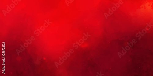 Red and black grunge background. Abstract red watercolor background. Dark red background with texture.