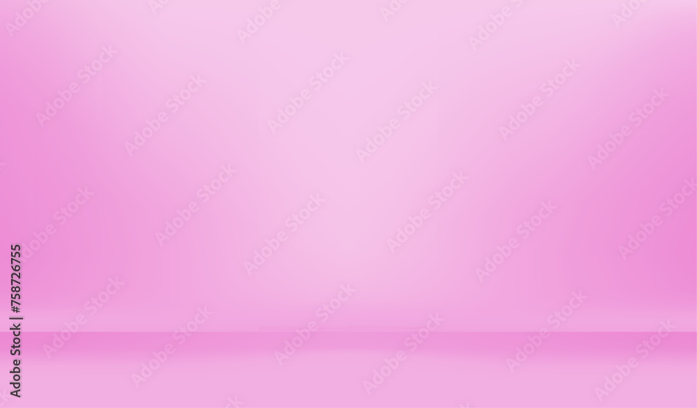Empty wlight pink studio room with spotlight. 3d render illustration for presentation Empty wlight pink studio room with spotlight. 3d render illustration for presentation
