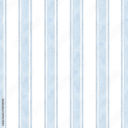 watercolor blue striped background