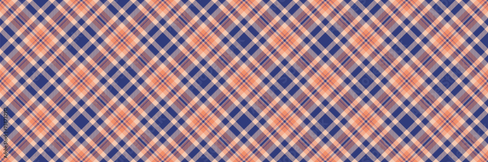 Indoor background fabric vector, occupation textile tartan seamless. Indian pattern check plaid texture in blue and light colors.