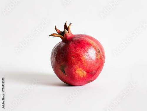 Pristine Pomegranate Isolation photo