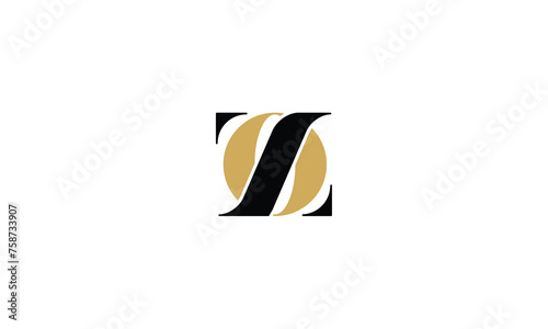 ZO, OZ, Z, O, Abstract Letters Logo Monogram