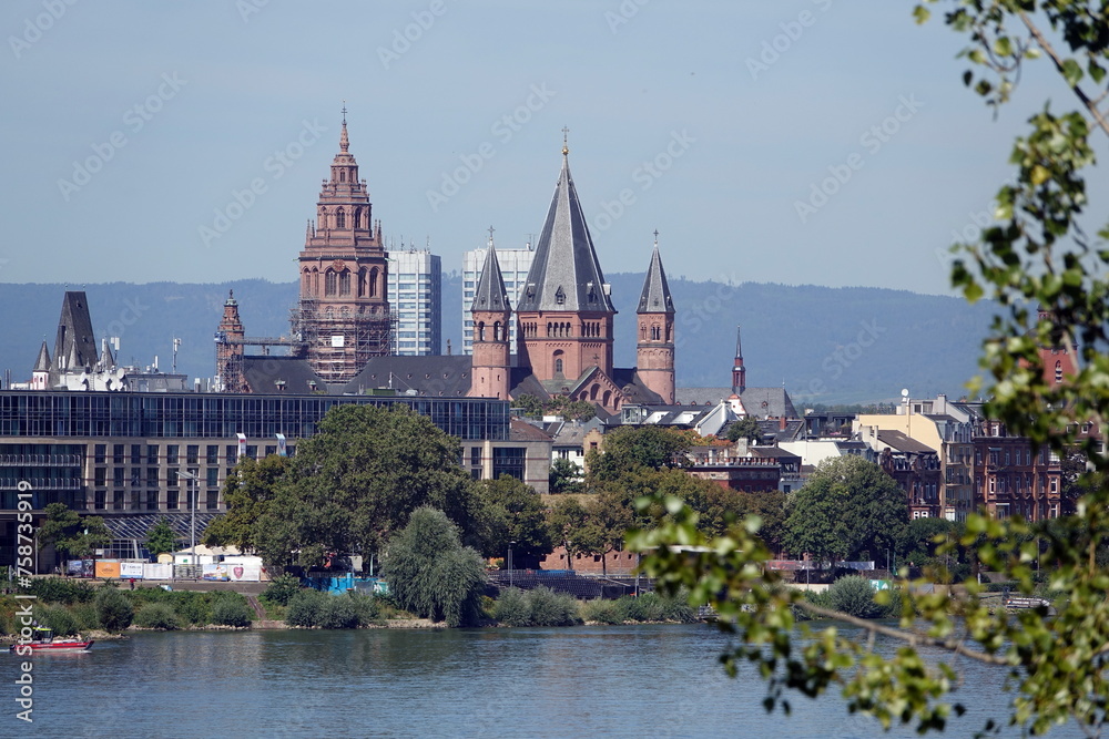 Fototapeta premium Mainz mit Dom