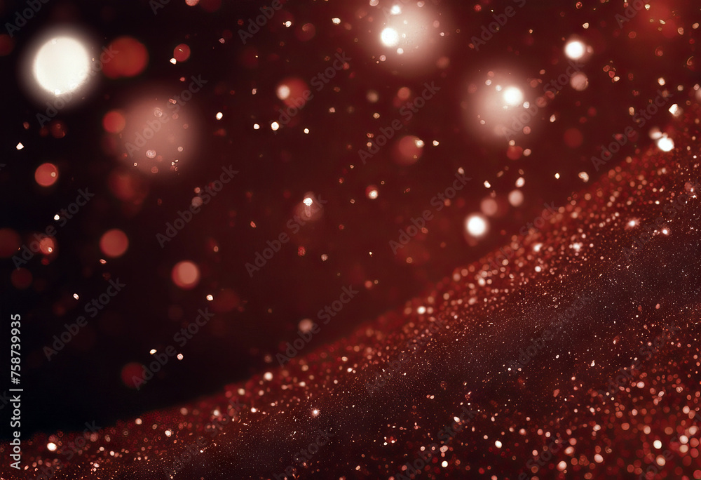 Naklejka premium Red glittering holiday texture stock illustration