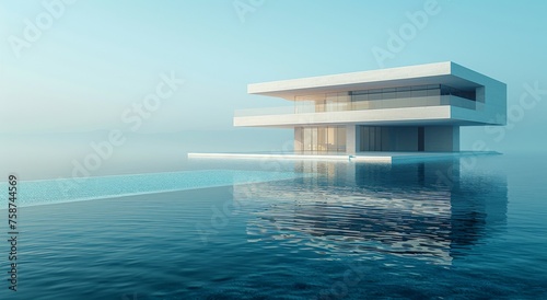 Luxury beach house with sea view.   © hugo