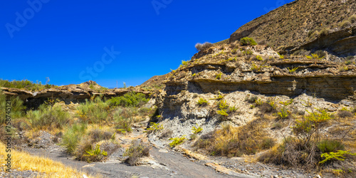 Tabernas Desert Nature Reserve, Special Protection Area, Hot Desert Climate Region, Tabernas, Almería, Andalucía, Spain, Europe