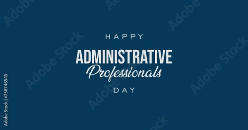 Administrative Professionals Day, holiday concept video