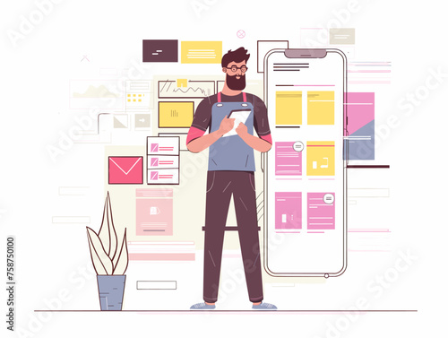  A software engineer deploys a new feature update to a mobile app carefully monitoring performance and user feedback after launch. 