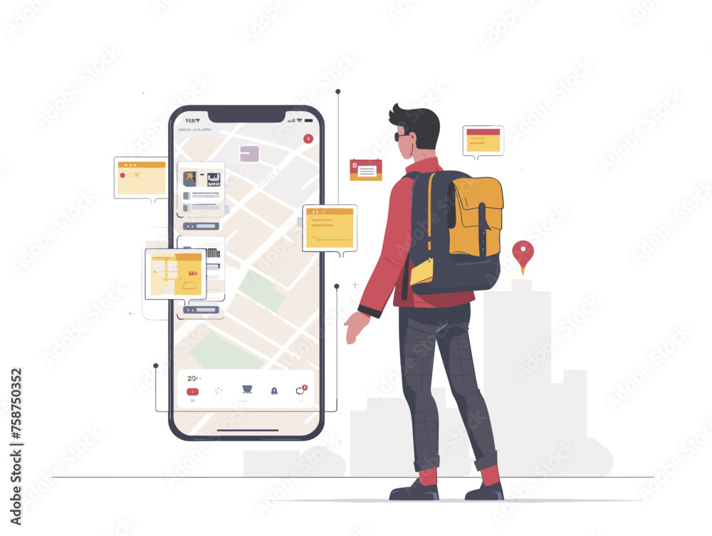 A software tester meticulously navigates through a new app searching for bugs and ensuring features work as intended. A software tester meticulously navigates through a new app searching for bugs and ensuring features work as intended.