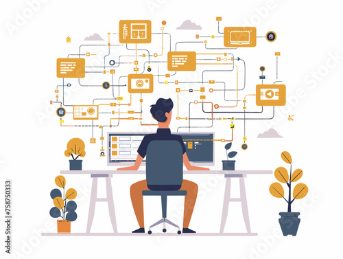  A software tester utilizes automated testing tools to perform repetitive tasks ensuring the consistency and functionality of a software program. 