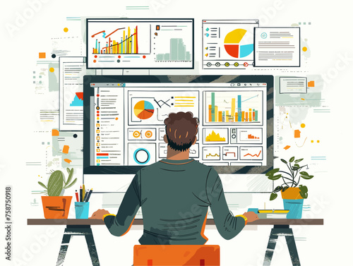  A user interface designer uses prototyping tools to create interactive mockups of a website allowing stakeholders to provide feedback before development begins. 