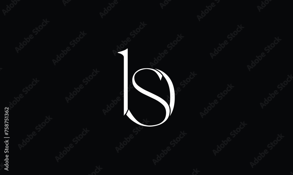 SB, BS, S, B, Abstract Letters Logo Monogram
