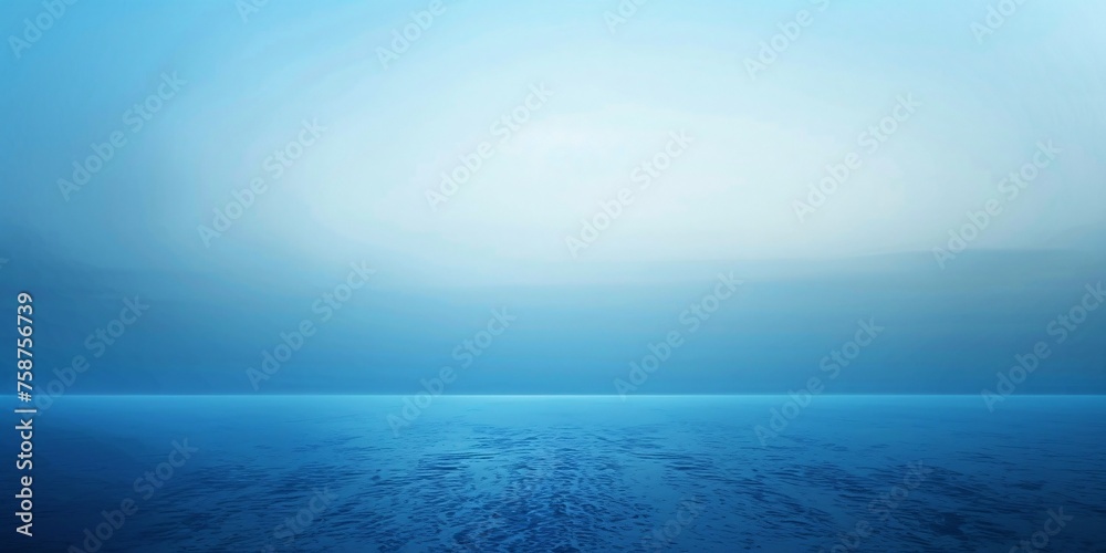 Obraz premium A Blue Ocean with No Waves A Serene Scene for Monthly Events Generative AI