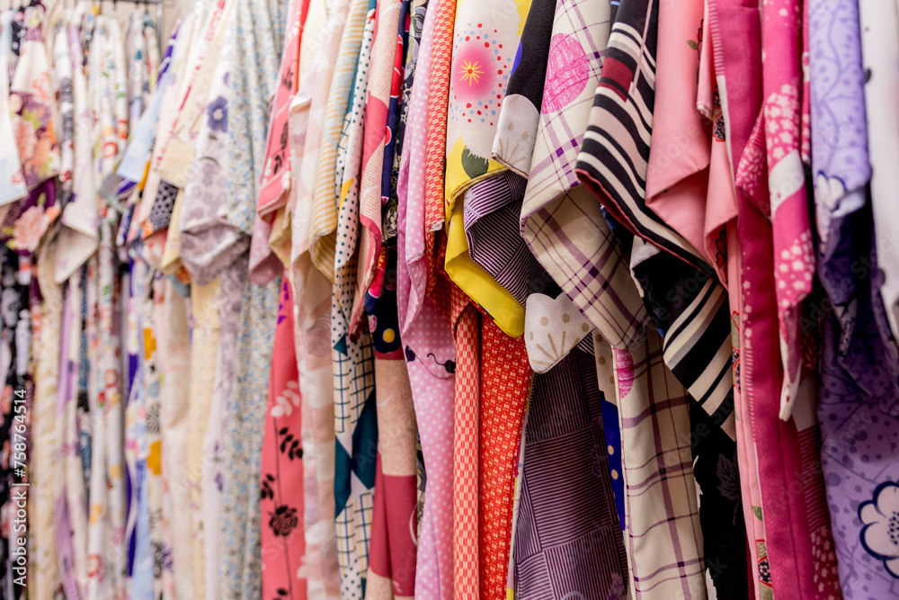 Obraz premium Kimono