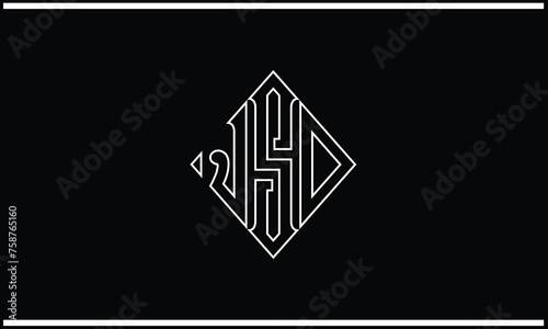 JSD, Abstract Letters Logo monogram