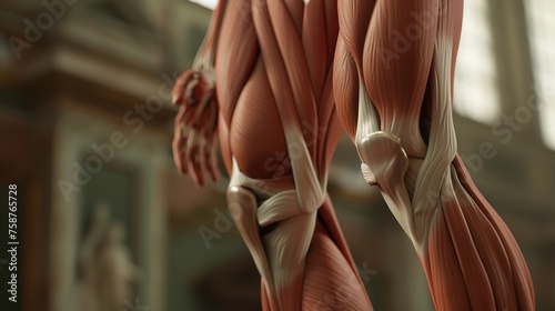 Human Muscular System: Leg Muscles, Tensor Fasciae Latae photo