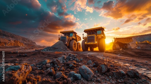 Essential Giants: The Unseen Force of Loaders and Dump Trucks in Mineral Extraction