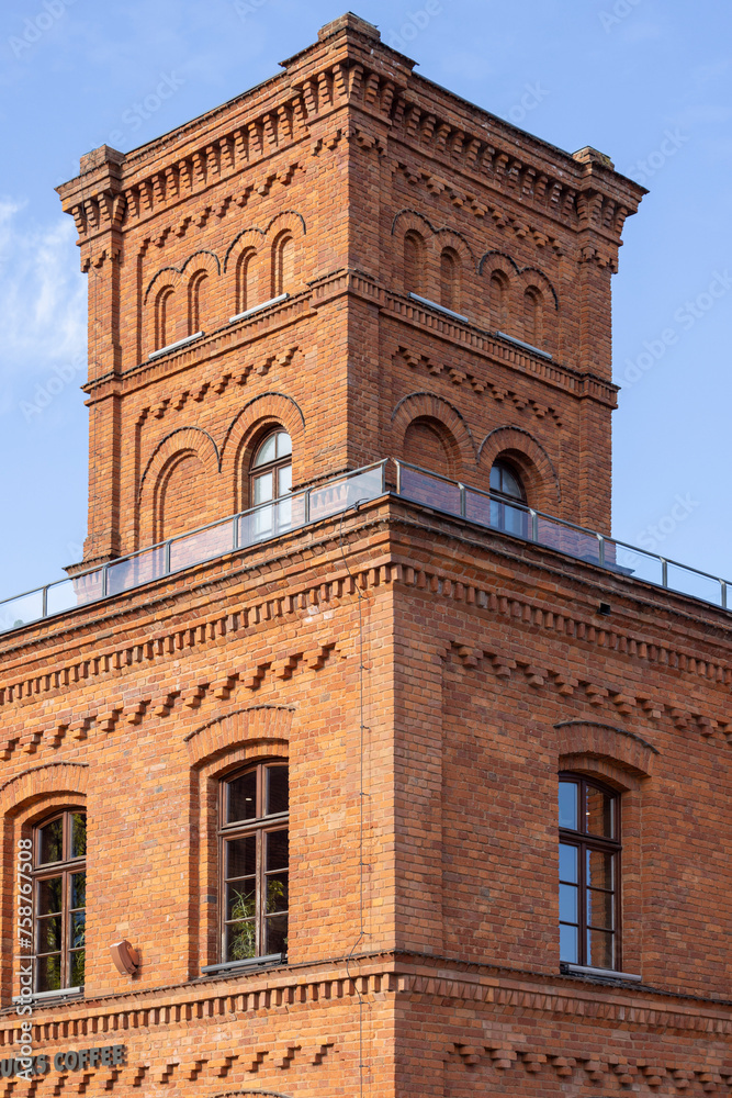 Manufaktura, famous centre located in former textile factory, Lodz, Poland