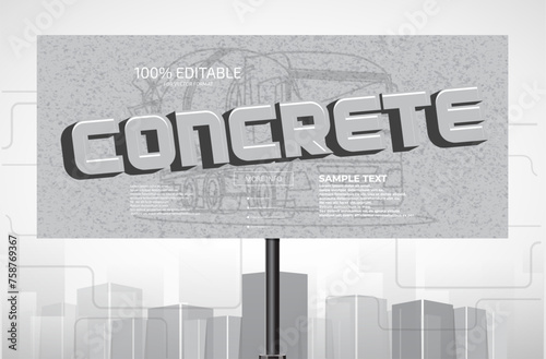 Concrete mixer for construction.