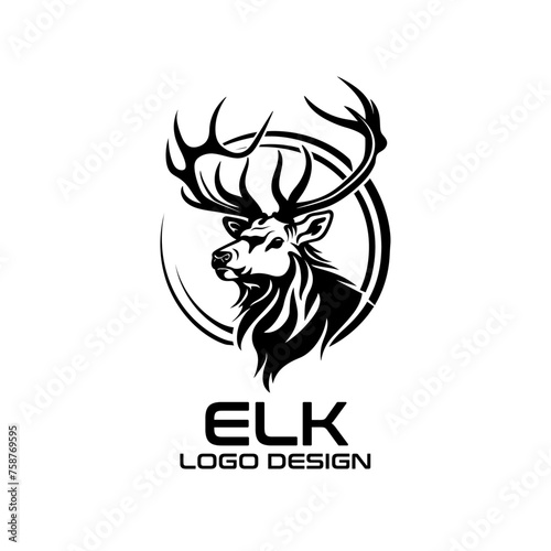 Elk Vector Logo Design