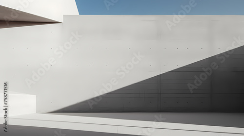 Modern architecture background, concrete wall texture background abstract
