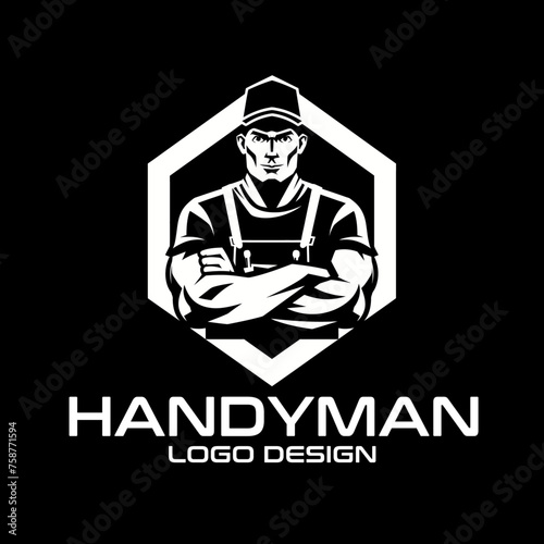 Handyman Vector Logo Design