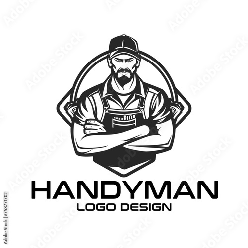 Handyman Vector Logo Design