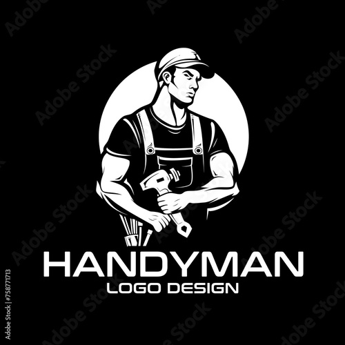 Handyman Vector Logo Design