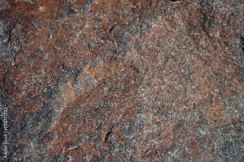 Texture of dark brown flat stone