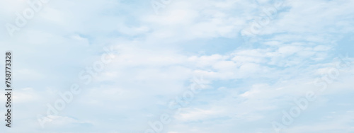 Natural and cloudy fresh blue sky background. Natural sky beautiful blue and white texture background. blue sky with cloud. sky with white clouds as background or texture	