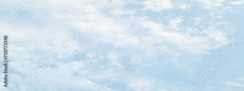 Natural and cloudy fresh blue sky background. Natural sky beautiful blue and white texture background. blue sky with cloud. sky with white clouds as background or texture	