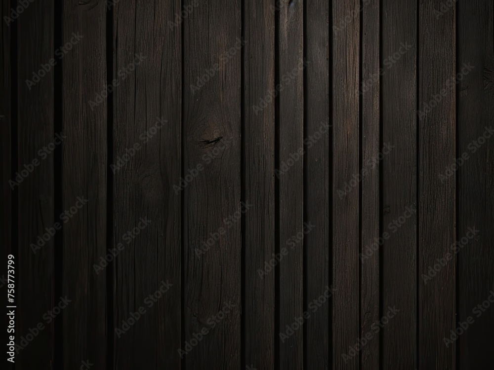 Dark wood panel with deteriorated texture Dark wood panel with deteriorated texture
