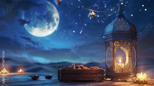 Enchanting Ramadan: A 3D Journey through Arabian Nights