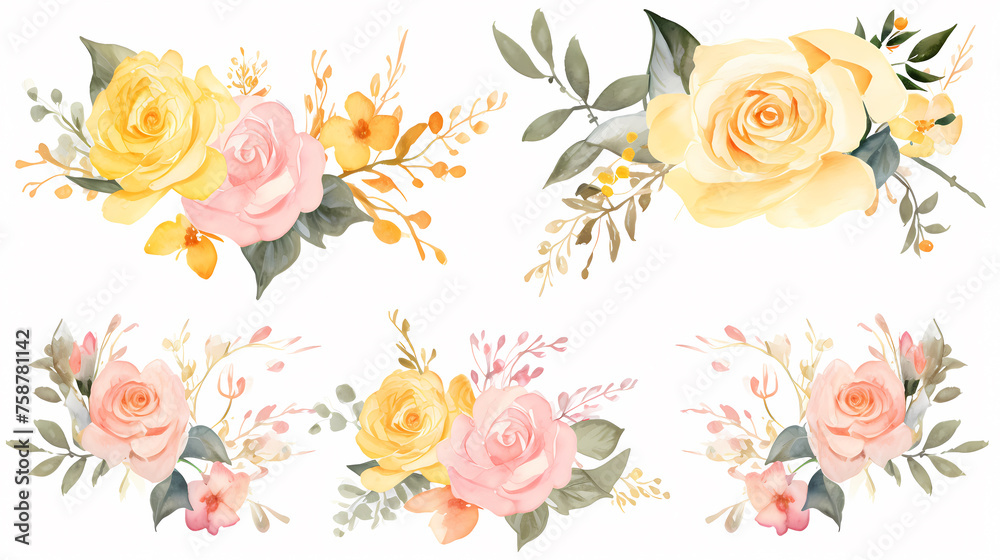 Watercolor seamless pattern Watercolor seamless pattern