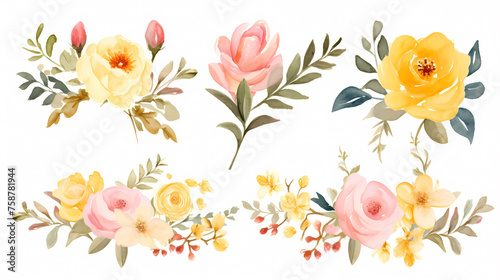 Watercolor seamless pattern