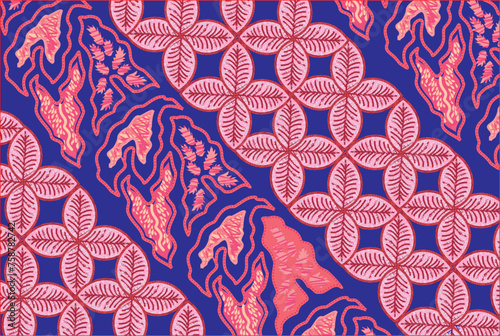 Batik Indonesian: is a technique of wax-resist dyeing applied to whole cloth, or cloth made using this technique originated from Indonesia.