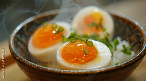 Onsen tamago boiled egg 