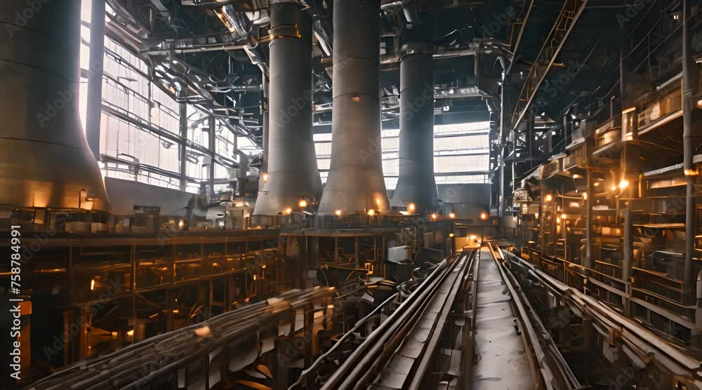 Internal structure of large thermal power plants Internal structure of large thermal power plants