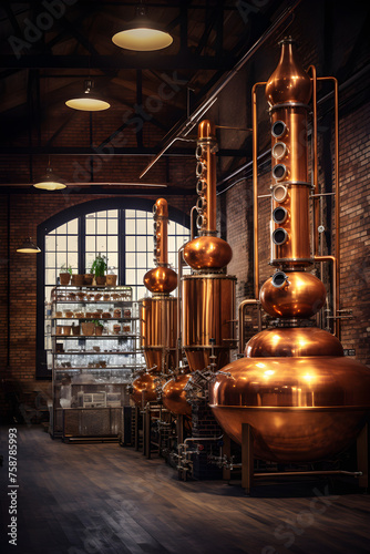 The Exquisitely Crafted Realm of Spirit Distillation: Glimpse of a Traditional Workstation Illuminated