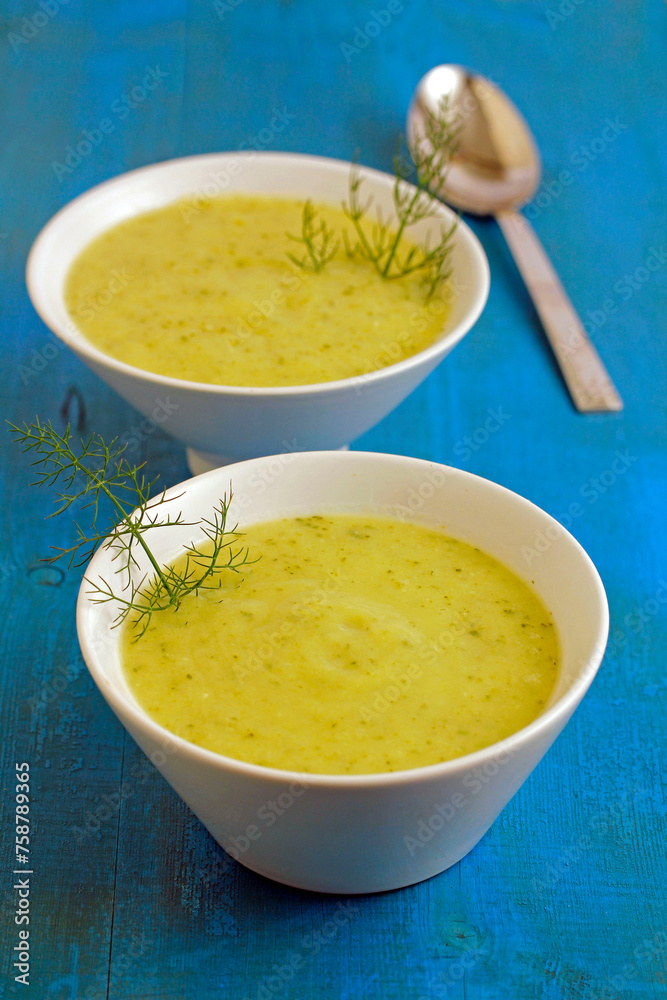 Fennel soup. Fennel soup.