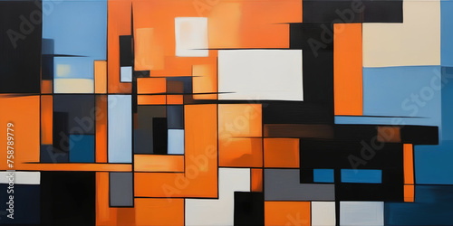 Art background, Cubo-Futuri...