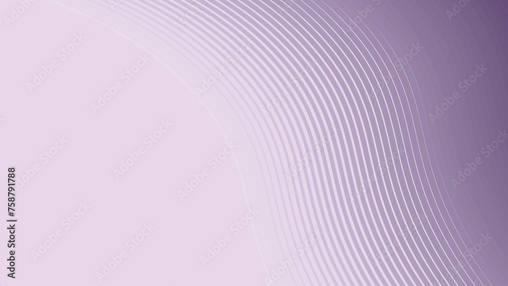 Obraz premium Purple wave element vector image for backdrop or presentation